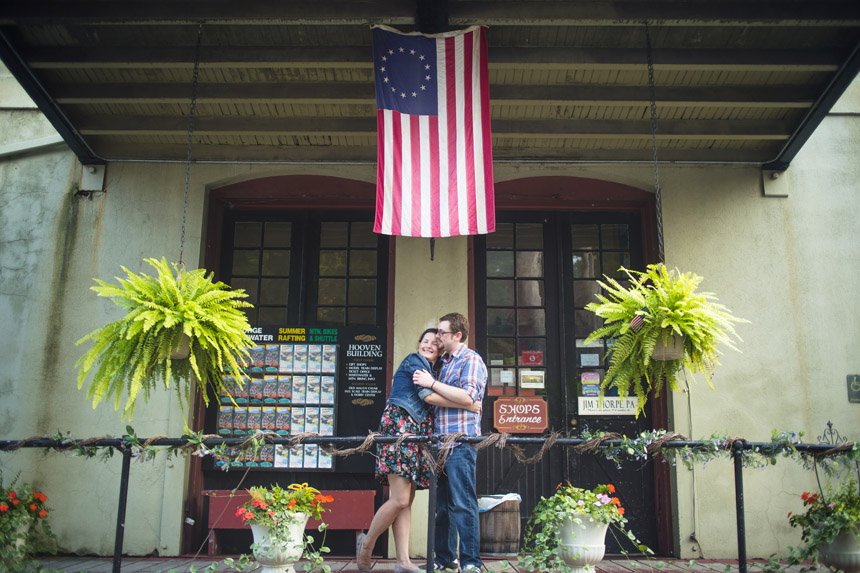 kelly & greg jim thorpe engagement photos 10
