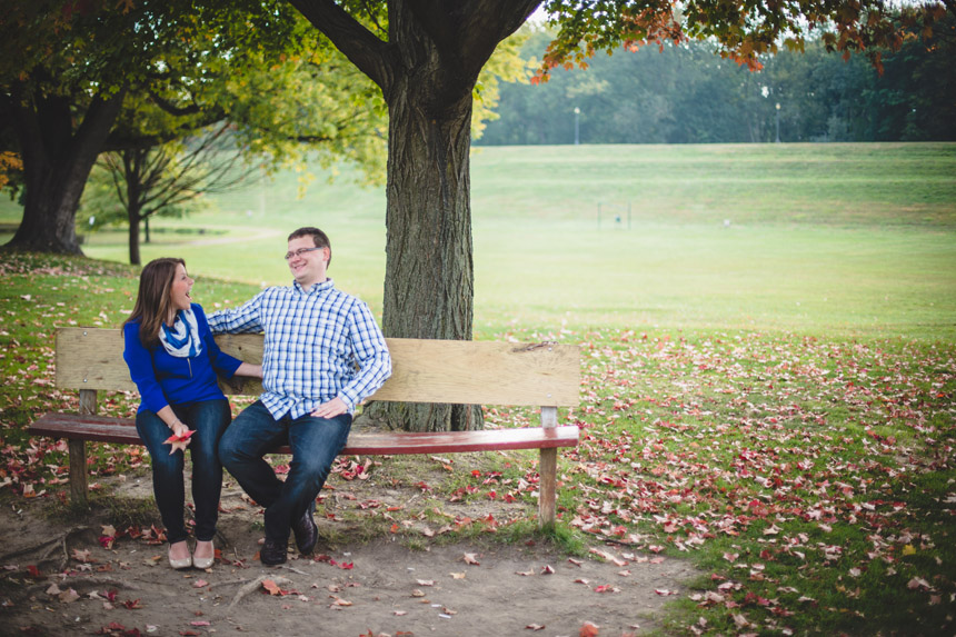 Christine & Damian Kirby Park Engagement Photos 02
