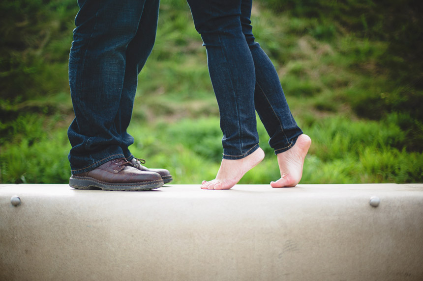 Christine & Damian Kirby Park Engagement Photos 18